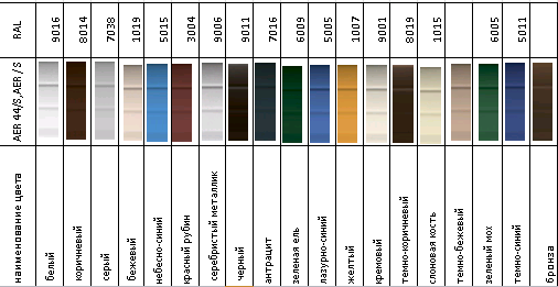 цветовая гамма