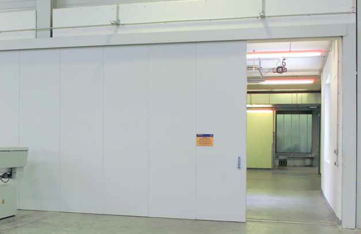 Противопожарные ворота с откатом Противопожарные ворота с откатом