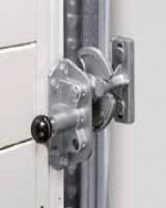 Поворотный замок на воротах с приводом WA 300 и WA 400